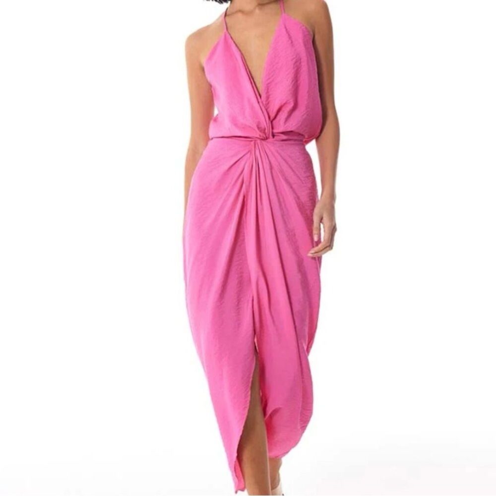 NWT Young Fabulous & Broke Siren Slip Dress Pink Boho Beach Wedding Guest Size M